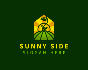 Sunny Farm Field logo design