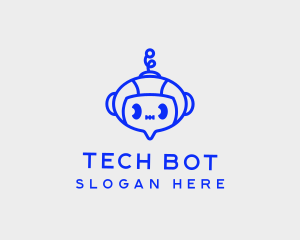 Communication Robot Android logo