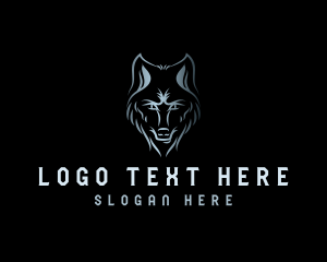 Hunter - Wolf Gaming Hunter logo design