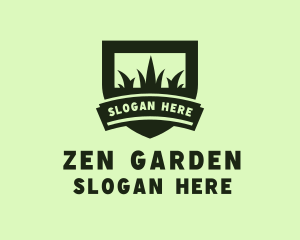 Lawn Grass Gardening  logo design