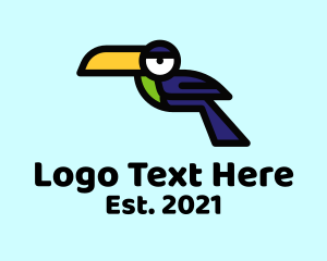 Wild Toucan Bird logo