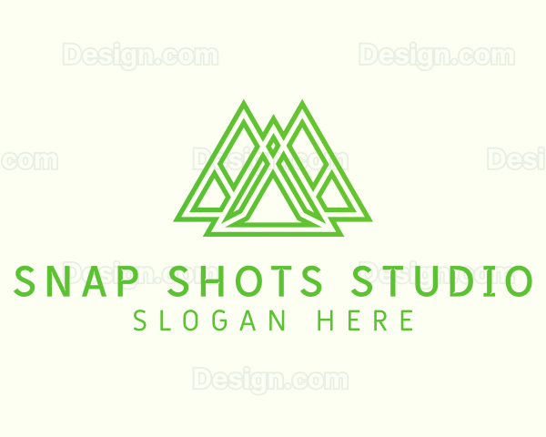 Geometric Company Outline Logo