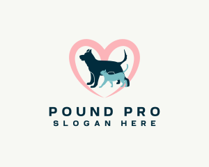 Heart Pet Veterinary logo design