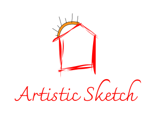 Sun House Kids Drawing logo