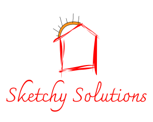 Sun House Kids Drawing logo