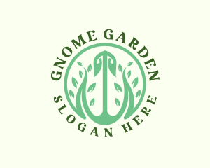 Shovel Plant Gardening logo design