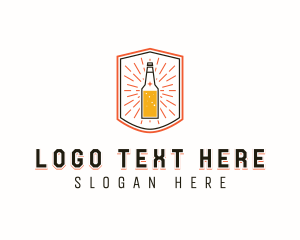 Liquor Bar Beverage logo