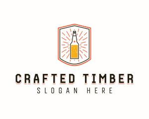 Liquor Bar Beverage Logo