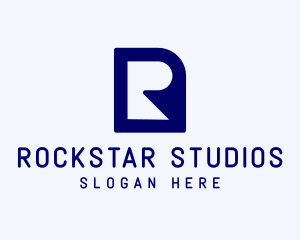 Network Studio Letter R logo design