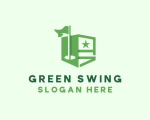 Star Golf Flag  logo