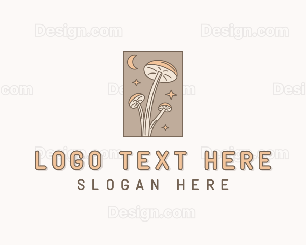 Spiritual Mushroom Fungus Logo