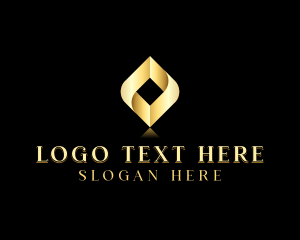 Corporate Diamond Firm Letter O Logo