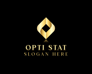 Corporate Diamond Firm Letter O logo design