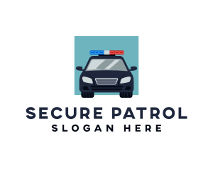 Automotive Police Car logo