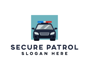 Automotive Police Vehicle logo design