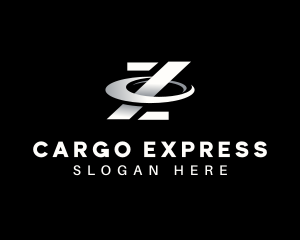 Freight Logistics Letter Z logo