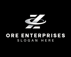 Freight Logistics Letter Z logo design