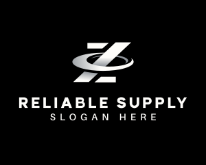 Freight Logistics Letter Z logo