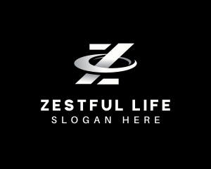 Freight Logistics Letter Z logo design