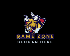 Bull Gaming Horn logo