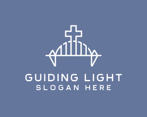 Modern Church Bridge logo design