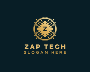 Digital Tech Cryptocurrency logo design