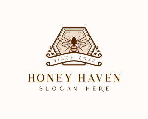 Beehive Honey Bee logo