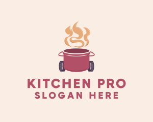 Hot Cooking Restaurant  logo