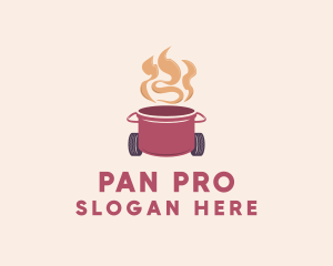 Hot Cooking Restaurant  logo design