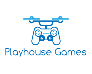 Drone Game Controller logo design