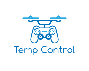 Drone Game Controller logo design