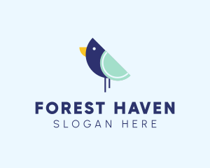 Wild Forest Bird  logo design