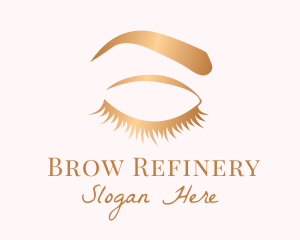 Female Eyebrow & Eyelashes logo