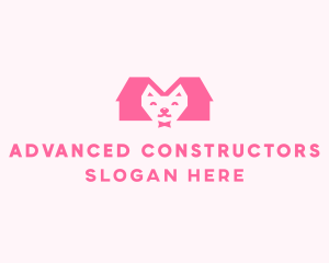 Kitten Pet Veterinary logo design