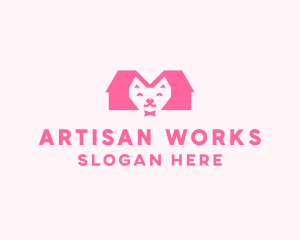 Kitten Pet Veterinary logo design