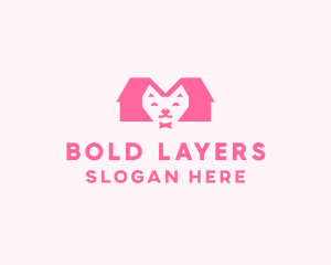 Kitten Pet Veterinary logo design