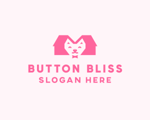 Kitten Pet Veterinary logo design