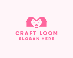 Kitten Pet Veterinary logo design