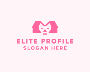 Kitten Pet Veterinary logo design