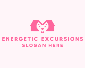 Kitten Pet Veterinary logo design