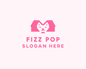 Kitten Pet Veterinary logo design