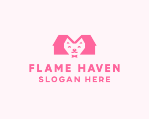 Kitten Pet Veterinary logo design