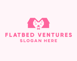 Kitten Pet Veterinary logo design