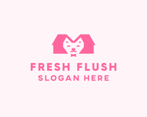 Kitten Pet Veterinary logo design