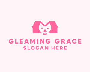 Kitten Pet Veterinary logo design