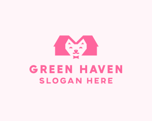 Kitten Pet Veterinary logo design