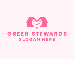 Kitten Pet Veterinary logo design