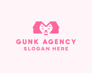 Kitten Pet Veterinary logo design