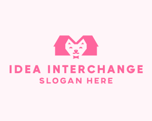 Kitten Pet Veterinary logo design