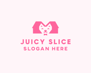 Kitten Pet Veterinary logo design